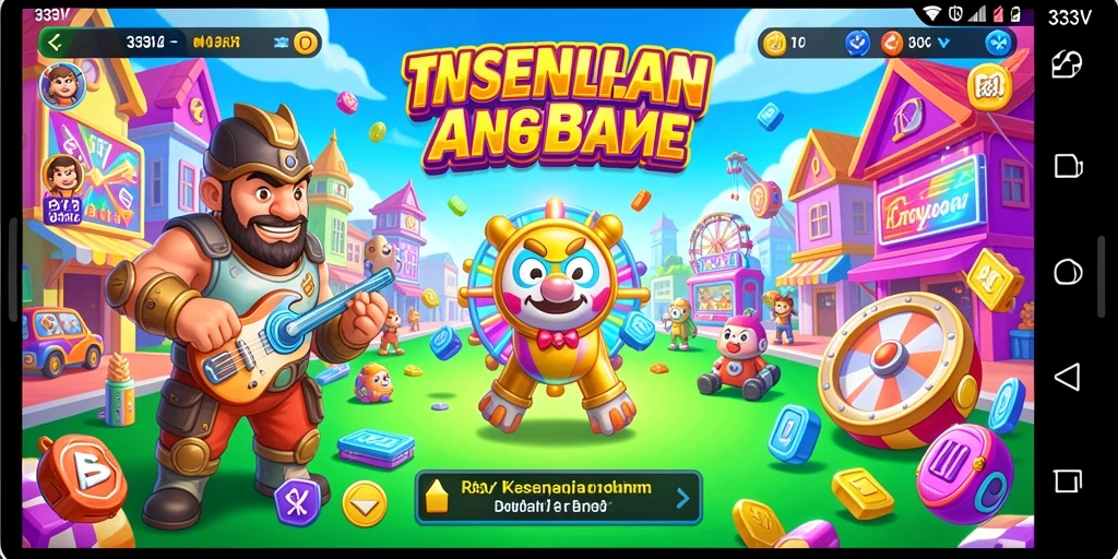 Screenshot gameplay yang menarik dari 333V, penuh aksi Arcade.