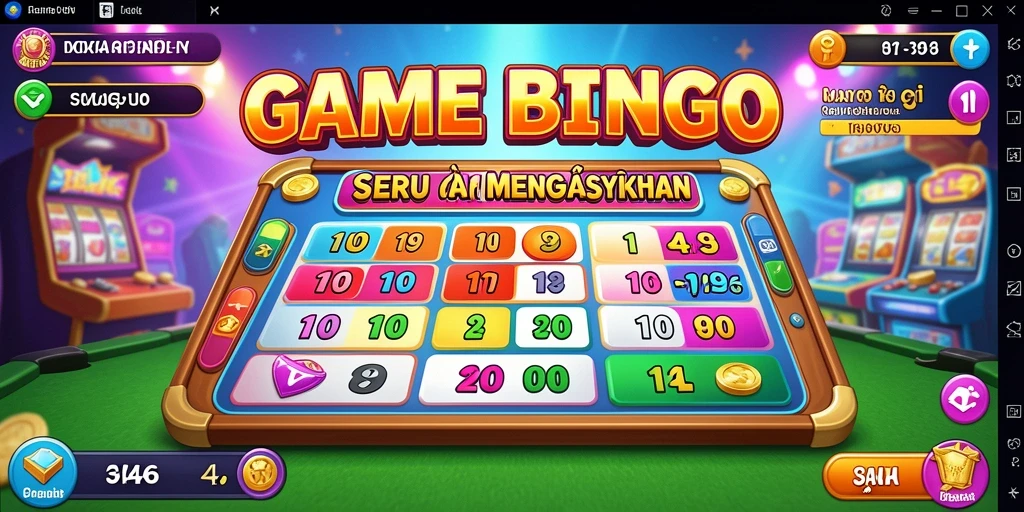 Tampilan gameplay seru dari 3446, nikmati permainan Bingo bersama teman.