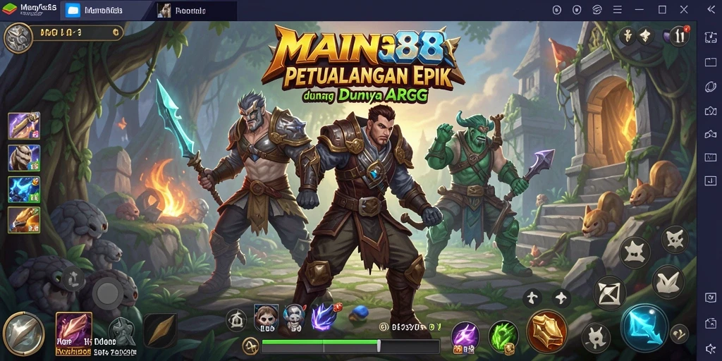 Gameplay mendebarkan di dunia fantasi <strong>MAIN88</strong>.