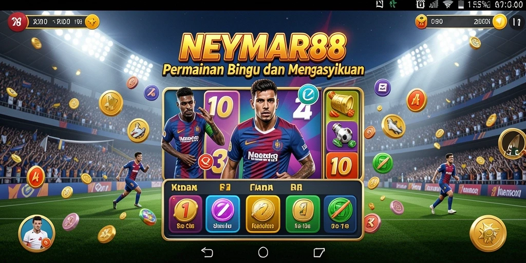 Screenshot gameplay menarik di NEYMAR88 yang menunjukkan suasana Bingo.